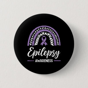 Medvetenhet om epilepsi Regnbåge EpilepsiMedvetenh Knapp