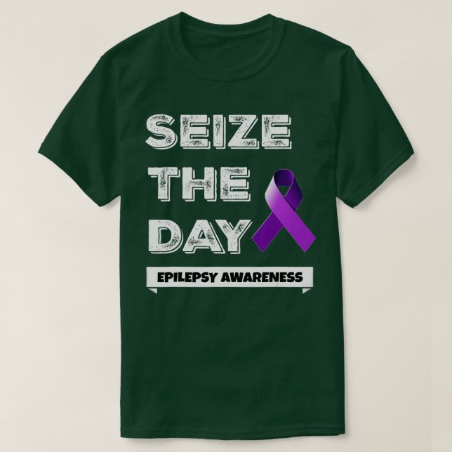 Medvetenhet om epilepsi, se Dagen, november, Purp T Shirt (Design framsida)
