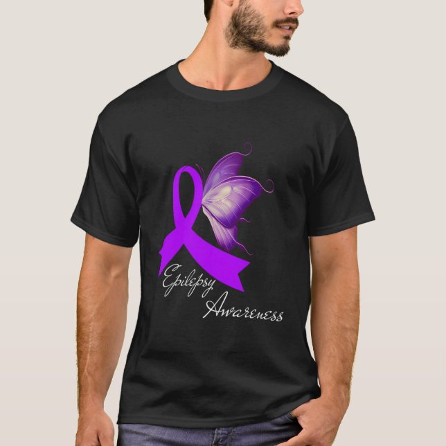 Medvetenhet om epilepsi t shirt (Framsida)