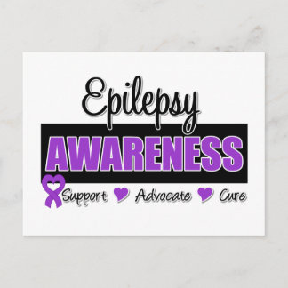 Medvetenhet om epilepsi vykort
