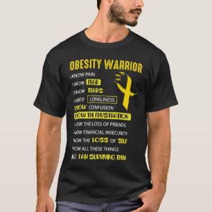 Medvetenhet om fetma - stark kritikör Medicinsk h T Shirt