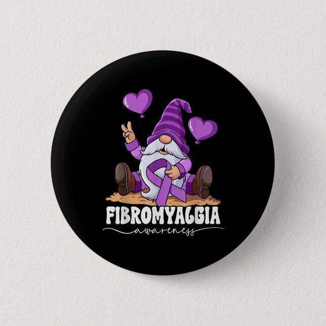 Medvetenhet om fibromyalgia knapp (Framsida)