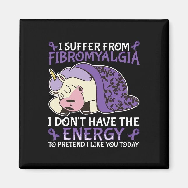 Medvetenhet om fibromyalgia magnet (Framsidan)