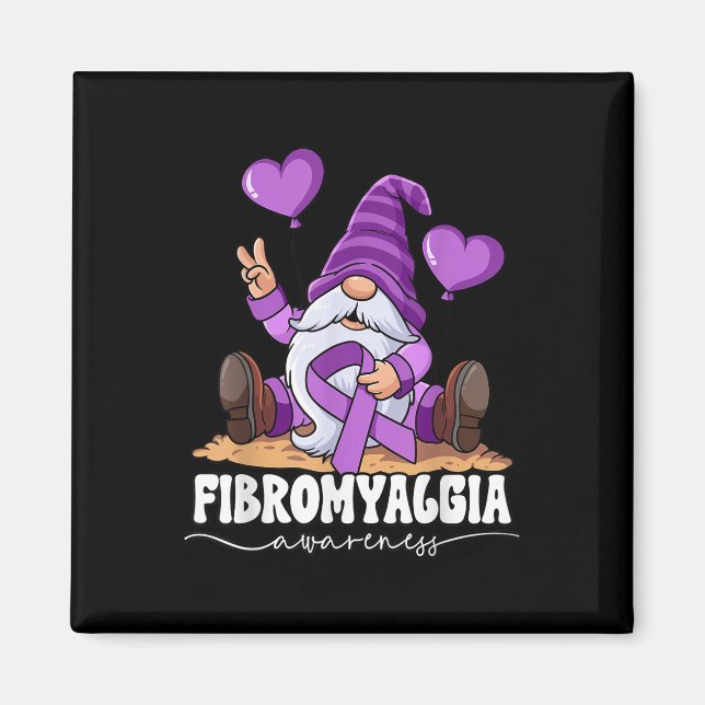 Medvetenhet om fibromyalgia magnet (Framsidan)