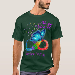 Medvetenhet om fjäril Sarcoidosis T Shirt