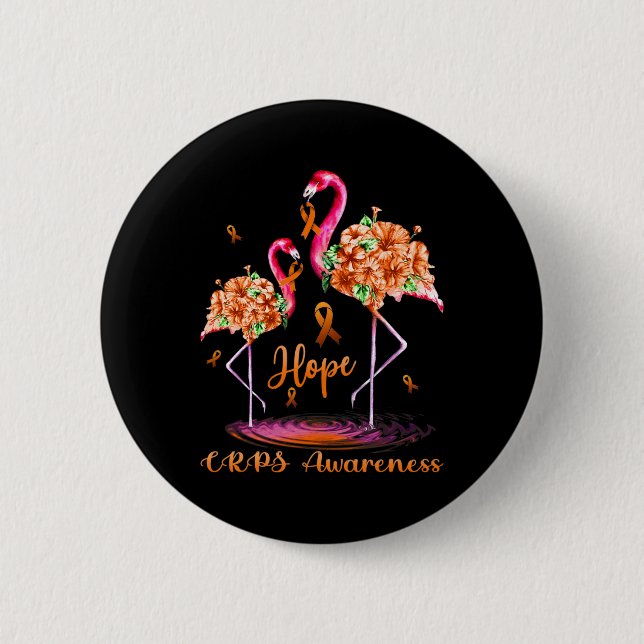 Medvetenhet om Flamingo Crps Knapp (Framsida)
