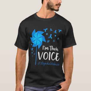 Medvetenhet om förebyggande av barnmisshandel I'm T Shirt