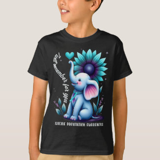 Medvetenhet om förebyggande av elefanter t shirt