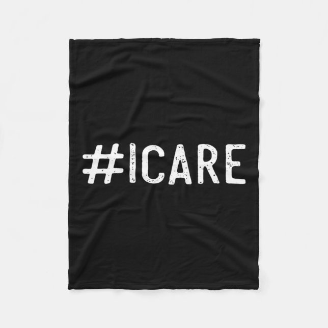 Medvetenhet om förebyggande av självmord fleecefilt (Framsidan)