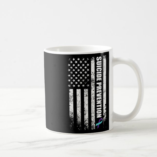 Medvetenhet om förebyggande av självmord Förhindra Kaffemugg (Höger)