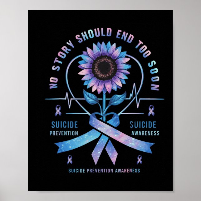Medvetenhet om förebyggande av självmord Ingen art Poster (Framsidan)