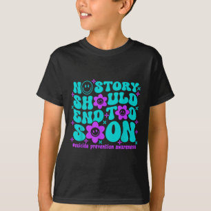 Medvetenhet om förebyggande av självmord Ingen ber T Shirt