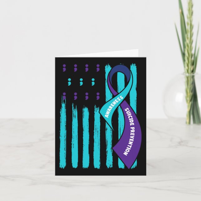 Medvetenhet om förebyggande av självmord, Lila och Kort (Framsida)