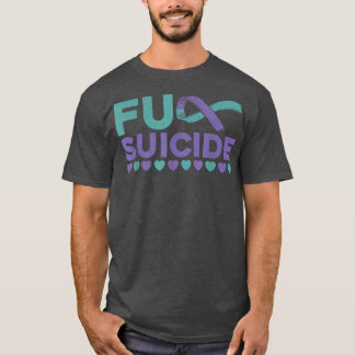 Medvetenhet om förebyggande av självmord Psykisk h T Shirt