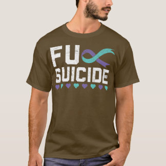 Medvetenhet om förebyggande av självmord Psykisk h T Shirt