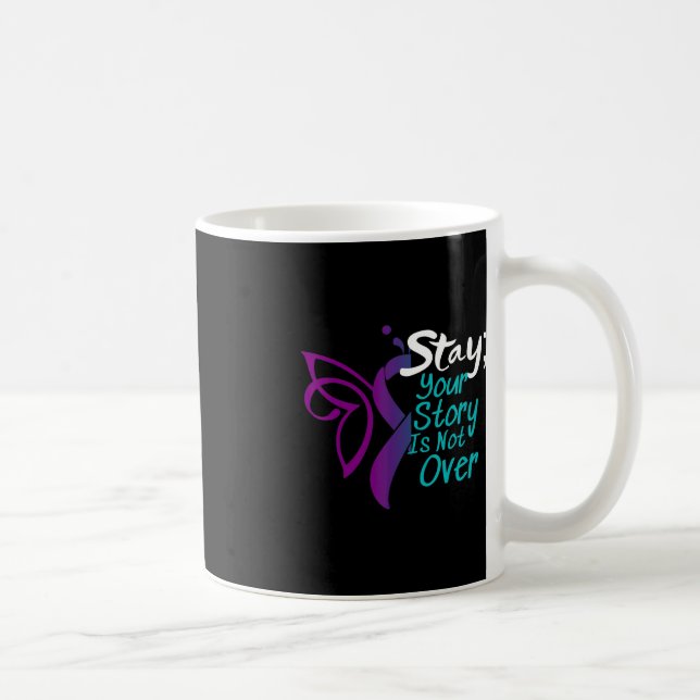 Medvetenhet om förebyggande av självmord Semikolon Kaffemugg (Höger)