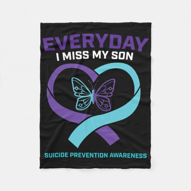 Medvetenhet om förebyggande av självmord vid övern fleecefilt (Framsidan)