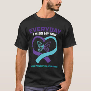 Medvetenhet om förebyggande av självmord vid övern t shirt