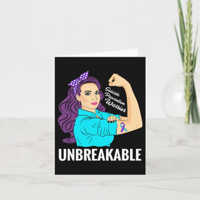 Medvetenhet om förebyggande av självmordsangrepp kort (Framsida)