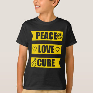 Medvetenhet om freden i Kärlek vid barncancer 1 T Shirt