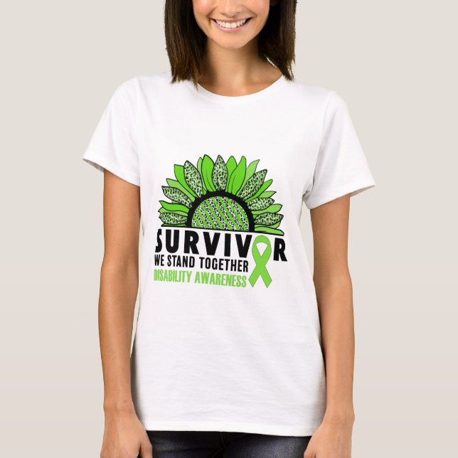 MEDVETENHET OM FUNKTIONSHINDER T SHIRT (Framsida)