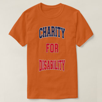 Medvetenhet om funktionshinder välgörenhet t shirt