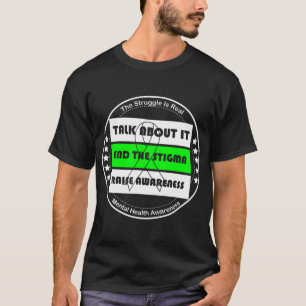 Medvetenhet om hälso- och sjukvård Psykisk hälsa M T Shirt