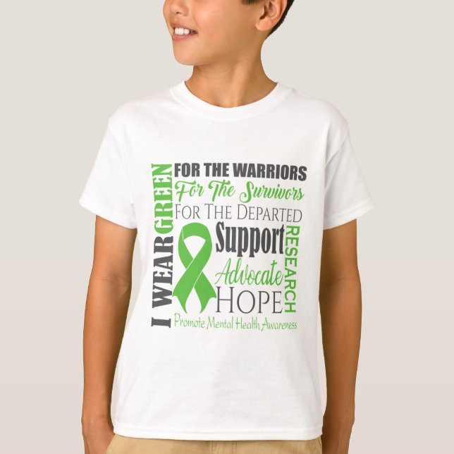 Medvetenhet om hälsoproblem t shirt (Framsida)