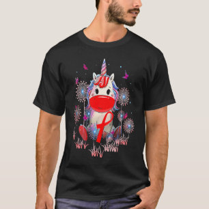 Medvetenhet om hiv-aids för flickor t shirt