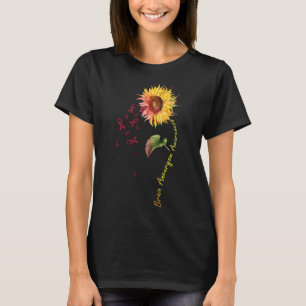 Medvetenhet om hjärnaneurysm Solros 1 T Shirt