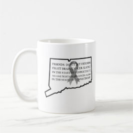 Medvetenhet om hjärncancer i Connecticut Kaffemugg