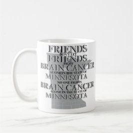 Medvetenhet om hjärncancer i Minnesota Kaffemugg