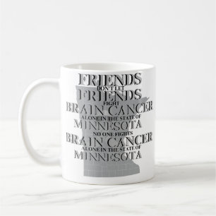 Medvetenhet om hjärncancer i Minnesota  Kaffemugg