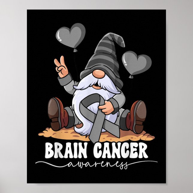Medvetenhet om hjärncancer poster (Framsidan)