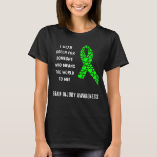 Medvetenhet om hjärnskada t shirt