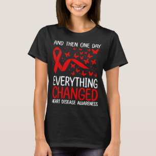 Medvetenhet om hjärtsjukdomar hos krigare t shirt