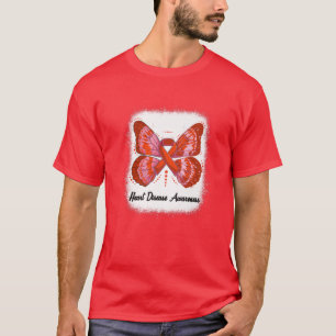 Medvetenhet om hjärtsjukdomar i februari Vi Bära R T Shirt