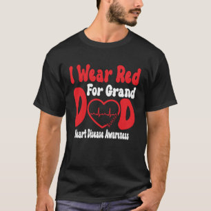 Medvetenhet om hjärtsjukdomar jag var röd för stor t shirt