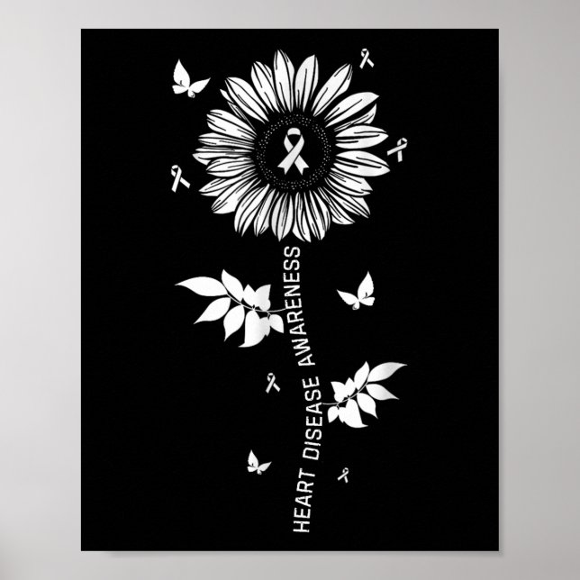 Medvetenhet om hjärtsjukdomar Månad Poster (Framsidan)