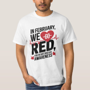 Medvetenhet om hjärtsjukdomar t shirt