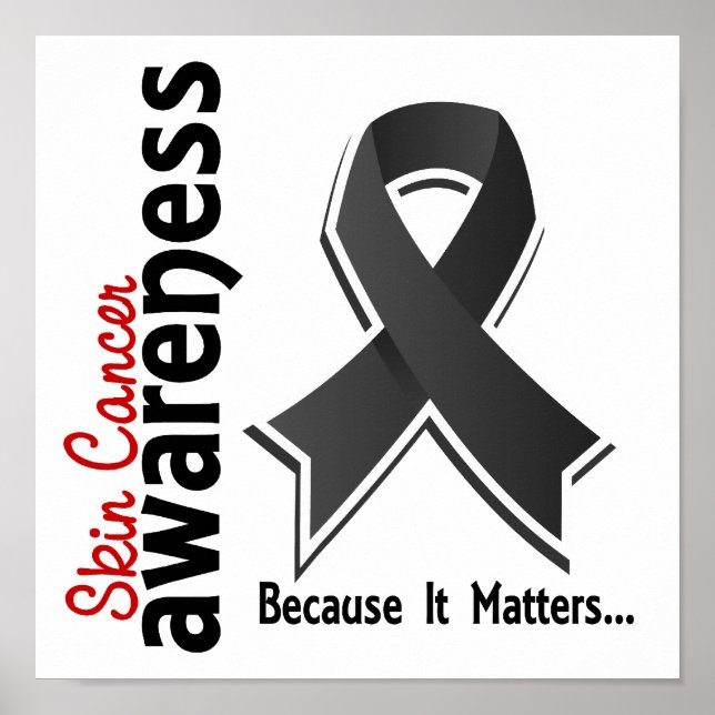 Medvetenhet om hudcancer 5 poster (Framsidan)
