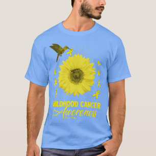 Medvetenhet om hummingbird & Solros Childature Can T Shirt