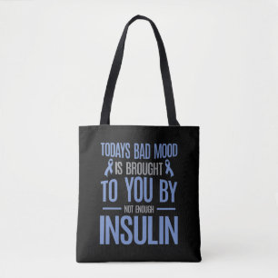 Medvetenhet om insulinskadande diabetesmedel tygkasse