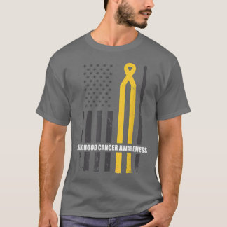 Medvetenhet om kampen mot cancer hos barn t shirt