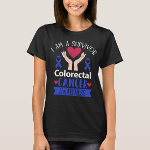 Medvetenhet om kolorektal cancer i tjocktarmen t shirt
