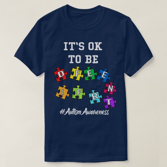 Medvetenhet om kvinnlig autism Acceptance Manar Ki T Shirt (Design framsida)