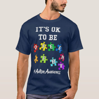 Medvetenhet om kvinnlig autism Acceptance Manar Ki T Shirt