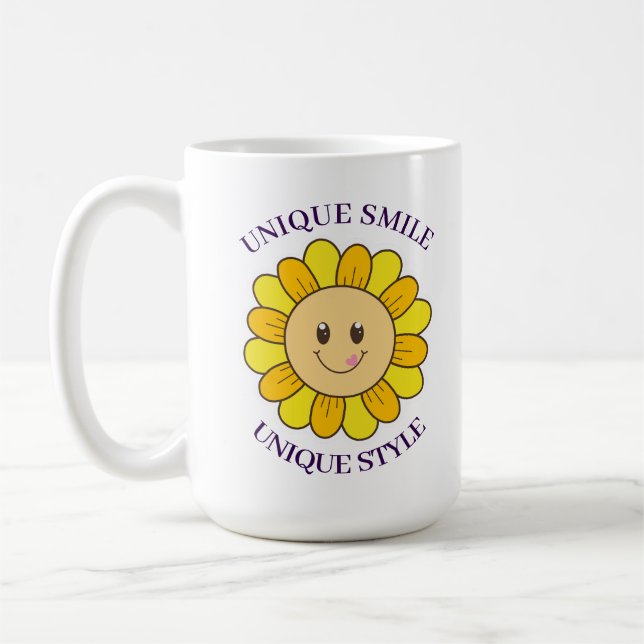 Medvetenhet om läpp- och gomspalt kaffemugg (Vänster)