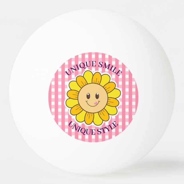 Medvetenhet om läpp- och gomspalt pingisboll (Framsidan)