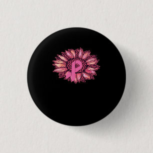 Medvetenhet om leopard Solros Breast Cancer Knapp